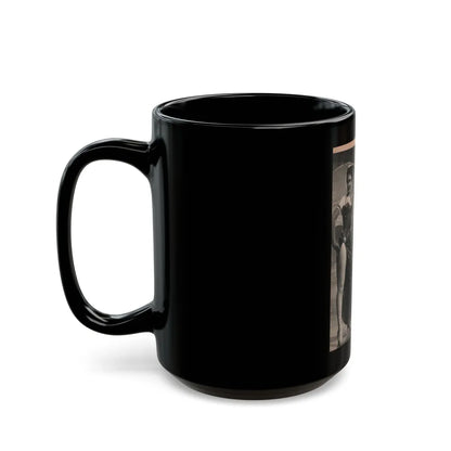 Janette Scott #57 - Life Story+Glamour Photos #38 Fans Star Library - Glamour Photo #5 (Vintage Female Icon) Black Coffee Mug-Go Mug Yourself