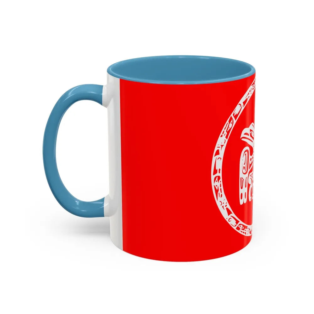 Haida Flag - Accent Coffee Mug-Go Mug Yourself