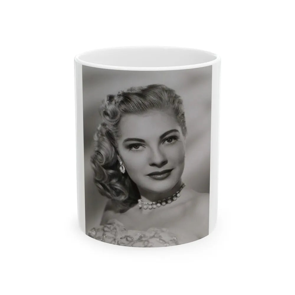 Lori Nelson #166 (Vintage Female Icon) White Coffee Mug-11oz-Go Mug Yourself