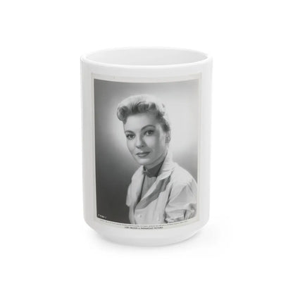 Lori Nelson #158 (Vintage Female Icon) White Coffee Mug-15oz-Go Mug Yourself