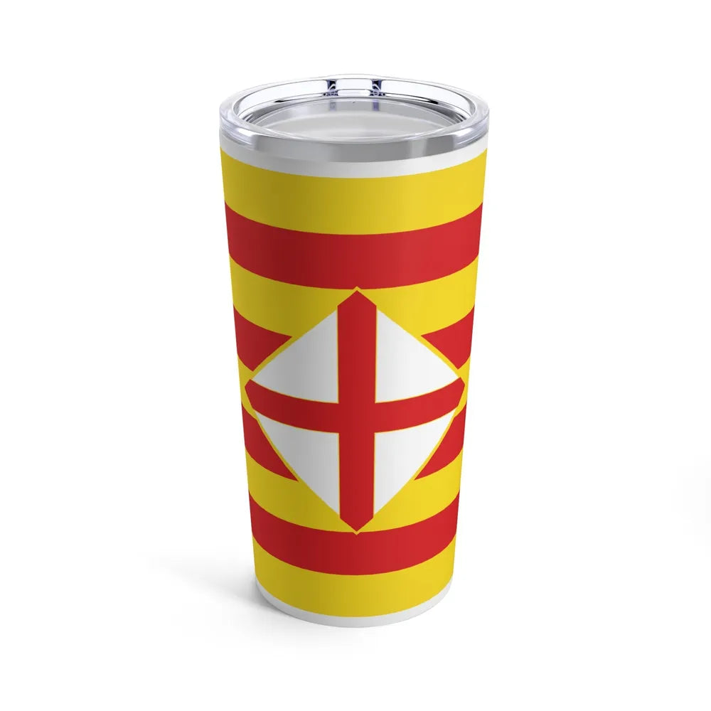 Flag of Barcelona - Tumbler 20oz-20oz-Go Mug Yourself