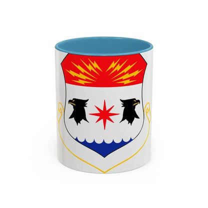 8th Air Division (U.S. Air Force) Accent Coffee Mug 11oz Light Blue - Go Mug Yourself