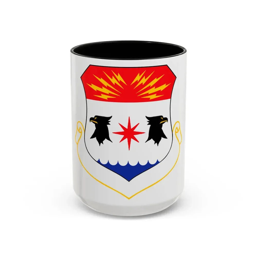 8th Air Division (U.S. Air Force) Accent Coffee Mug 15oz Black - Go Mug Yourself