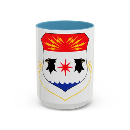8th Air Division (U.S. Air Force) Accent Coffee Mug 15oz Light Blue - Go Mug Yourself