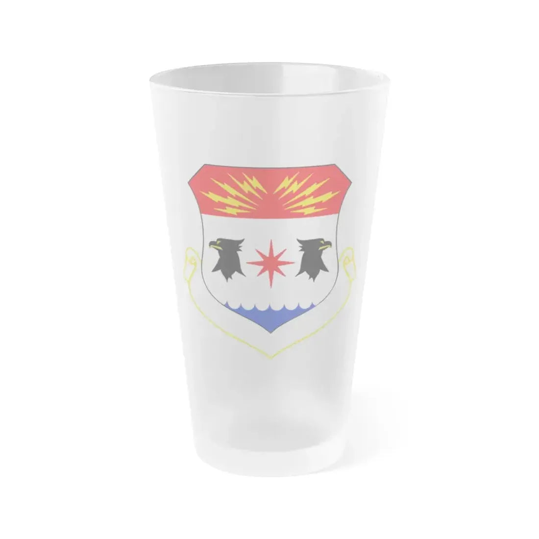 8th Air Division (U.S. Air Force) Frosted Pint Glass 16oz Default Title - Go Mug Yourself