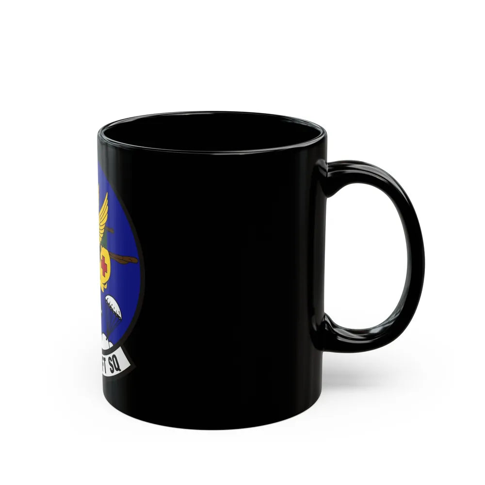 8th Airlift Squadron (U.S. Air Force) Black Coffee Mug-Go Mug Yourself