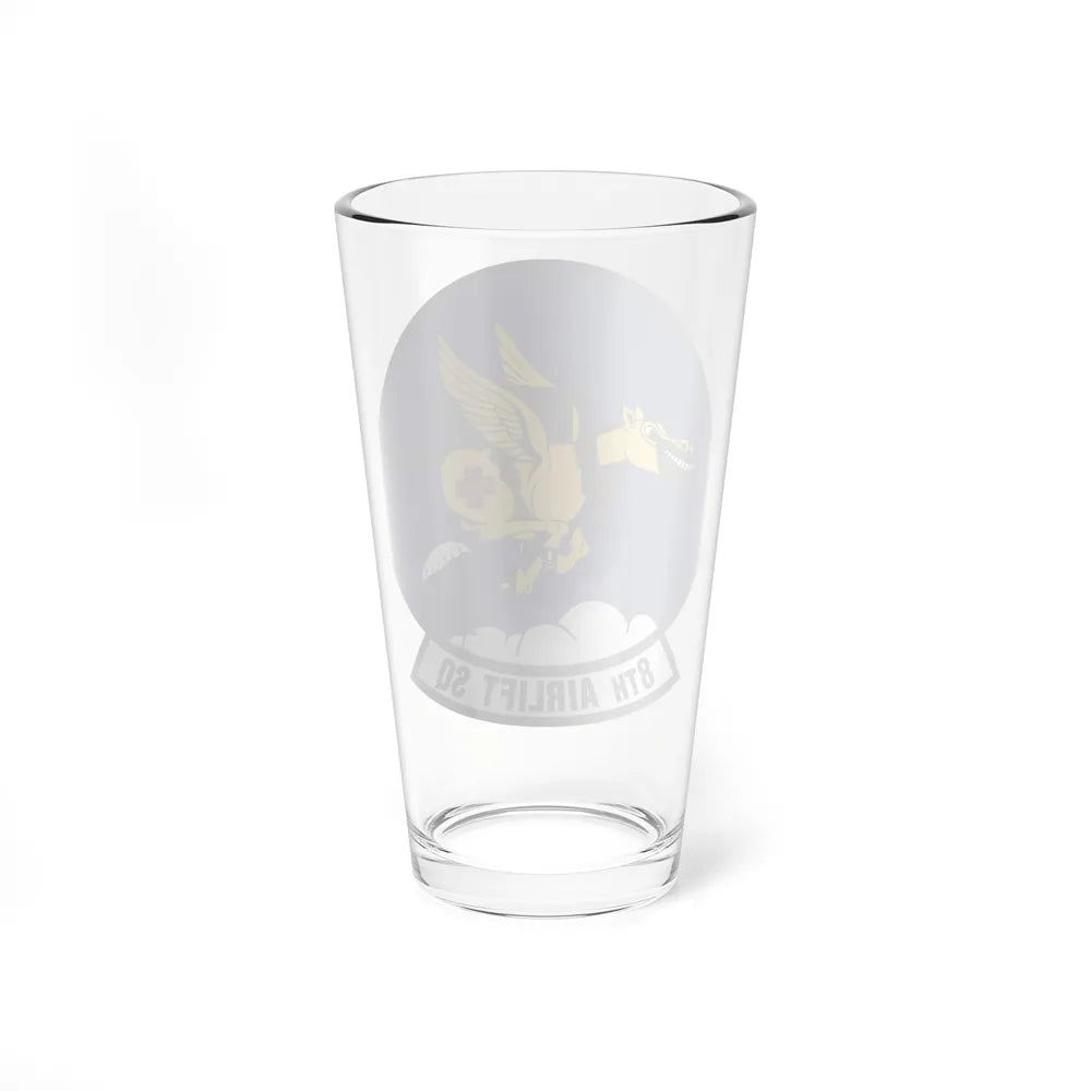 8th Airlift Squadron (U.S. Air Force) Pint Glass 16oz-Go Mug Yourself