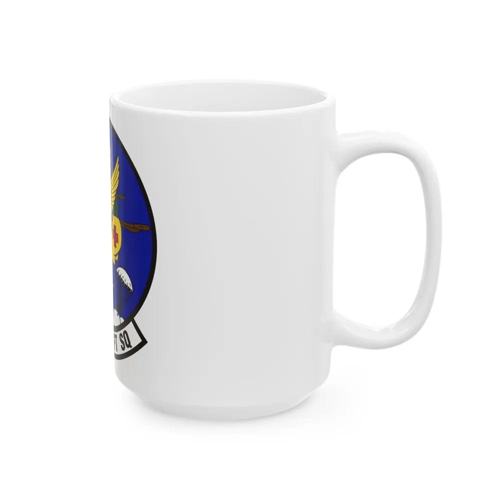 8th Airlift Squadron (U.S. Air Force) White Coffee Mug-Go Mug Yourself