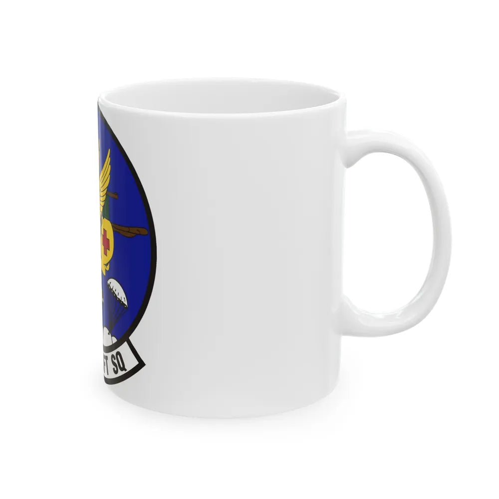 8th Airlift Squadron (U.S. Air Force) White Coffee Mug-Go Mug Yourself