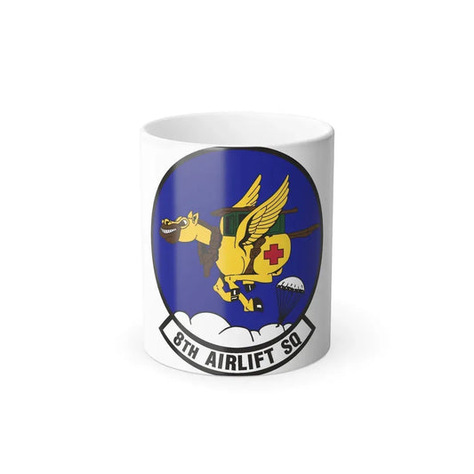 8th Airlift Squadron (U.S. Air Force) Color Changing Coffee Mug 11oz - Go Mug Yourself