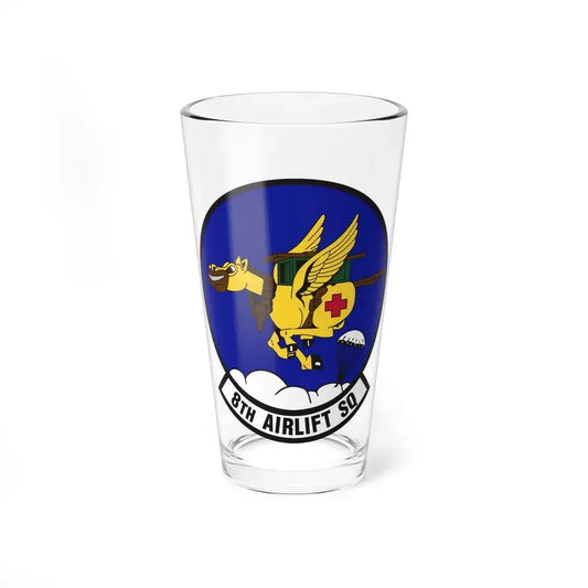 8th Airlift Squadron (U.S. Air Force) Pint Glass 16oz 16oz - Go Mug Yourself