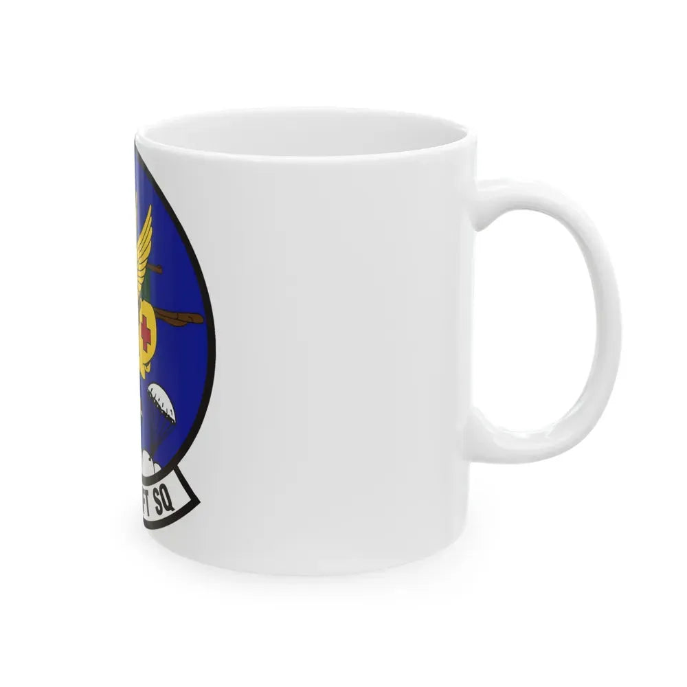 8th Airlift Squadron (U.S. Air Force) White Coffee Mug - Go Mug Yourself