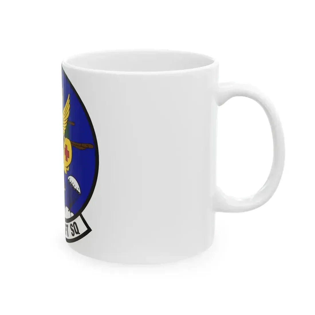 8th Airlift Squadron (U.S. Air Force) White Coffee Mug - Go Mug Yourself