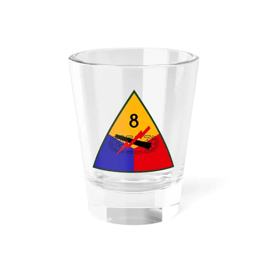 8th Armored Division (U.S. Army) Shot Glass 1.5oz 1.5oz - Go Mug Yourself