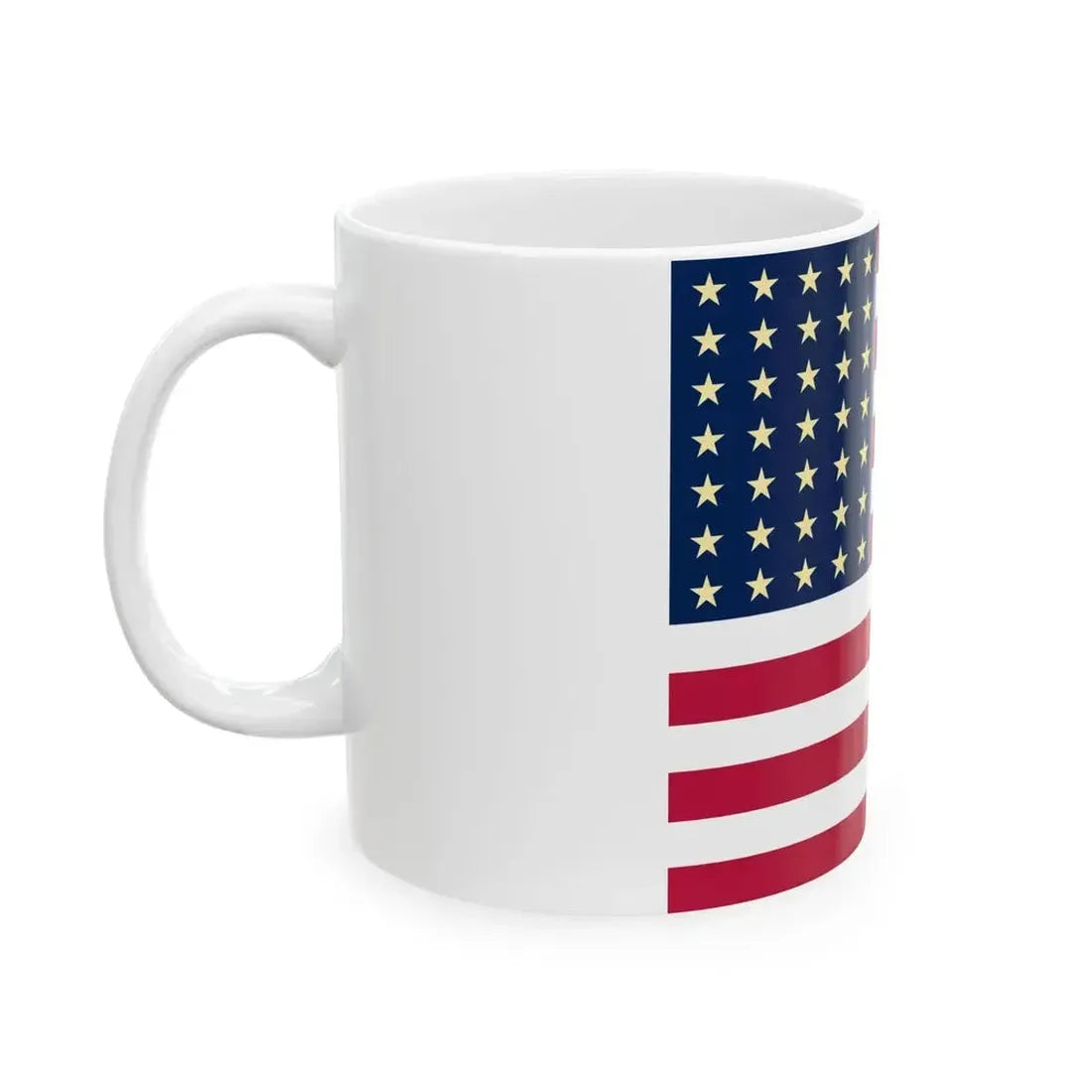 8th California Infantry Regiment flag (United States) White Coffee Mug - Go Mug Yourself