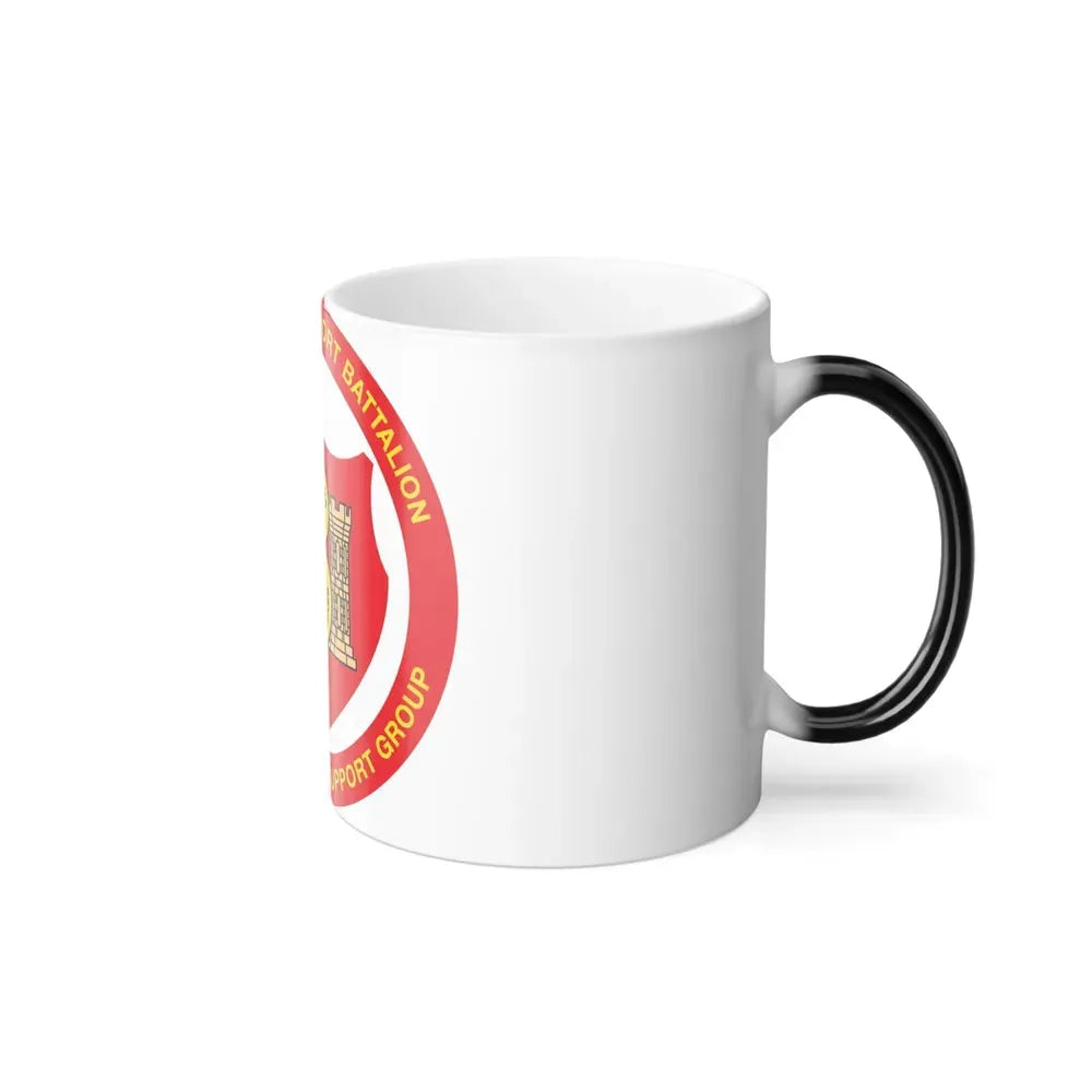 8th Engineer Support Battalion 2nd Force Service Support Group (USMC) Color Changing Coffee Mug - Go Mug Yourself
