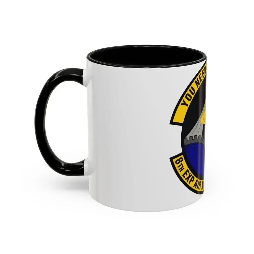 8th Expeditionary Air Mobility Squadron (U.S. Air Force) Accent Coffee Mug - Go Mug Yourself