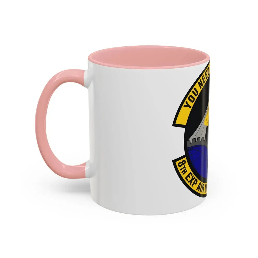 8th Expeditionary Air Mobility Squadron (U.S. Air Force) Accent Coffee Mug - Go Mug Yourself