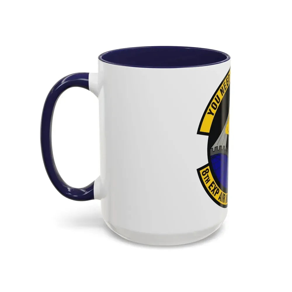 8th Expeditionary Air Mobility Squadron (U.S. Air Force) Accent Coffee Mug - Go Mug Yourself