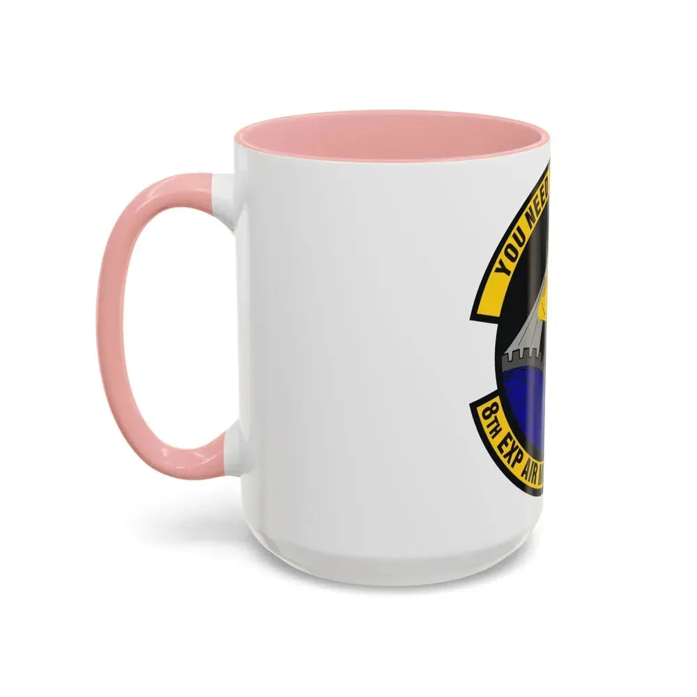 8th Expeditionary Air Mobility Squadron (U.S. Air Force) Accent Coffee Mug - Go Mug Yourself