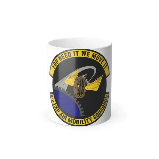 8th Expeditionary Air Mobility Squadron (U.S. Air Force) Color Changing Coffee Mug 11oz - Go Mug Yourself