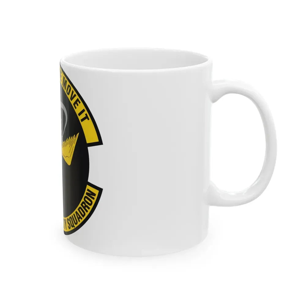 8th Expeditionary Air Mobility Squadron (U.S. Air Force) White Coffee Mug - Go Mug Yourself