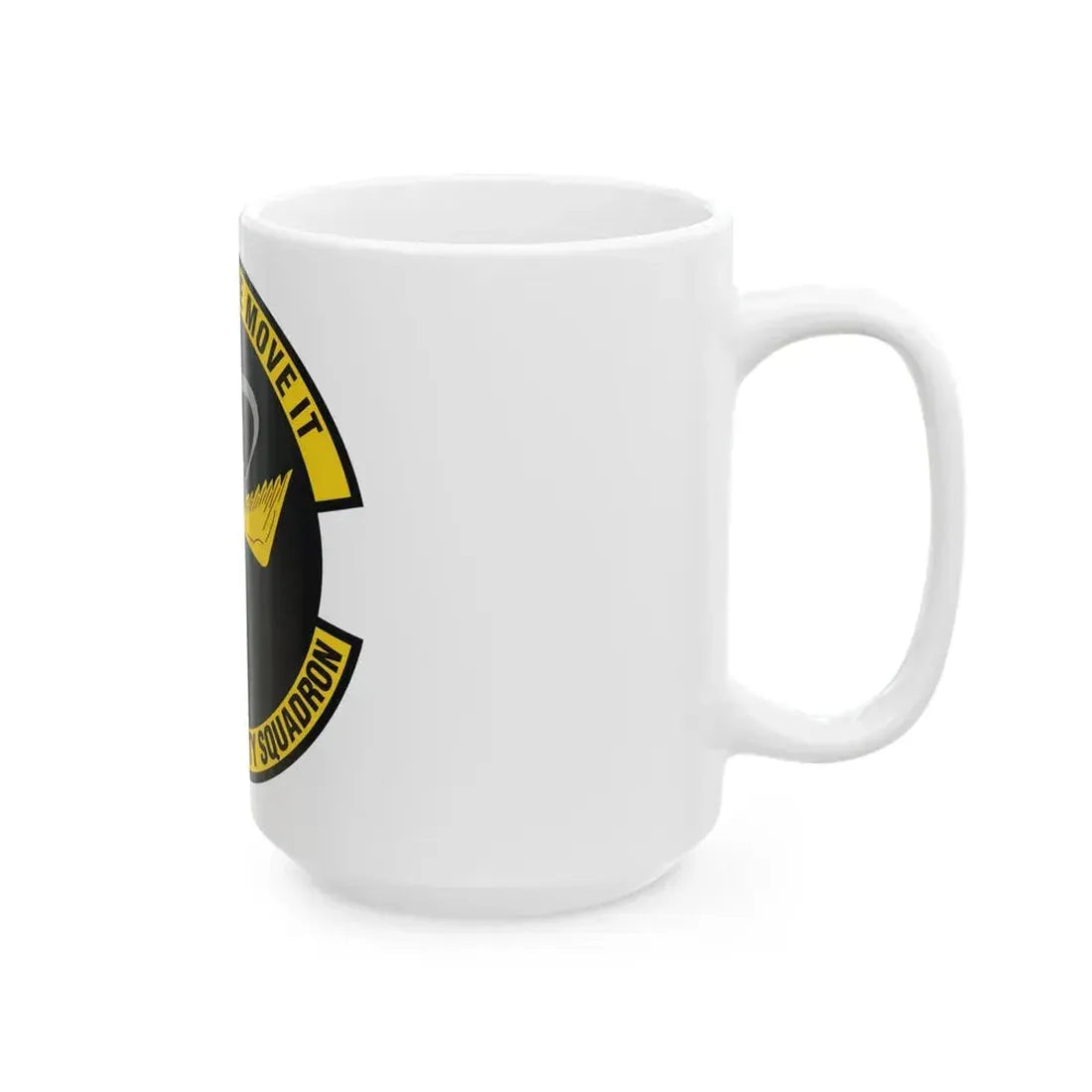 8th Expeditionary Air Mobility Squadron (U.S. Air Force) White Coffee Mug - Go Mug Yourself