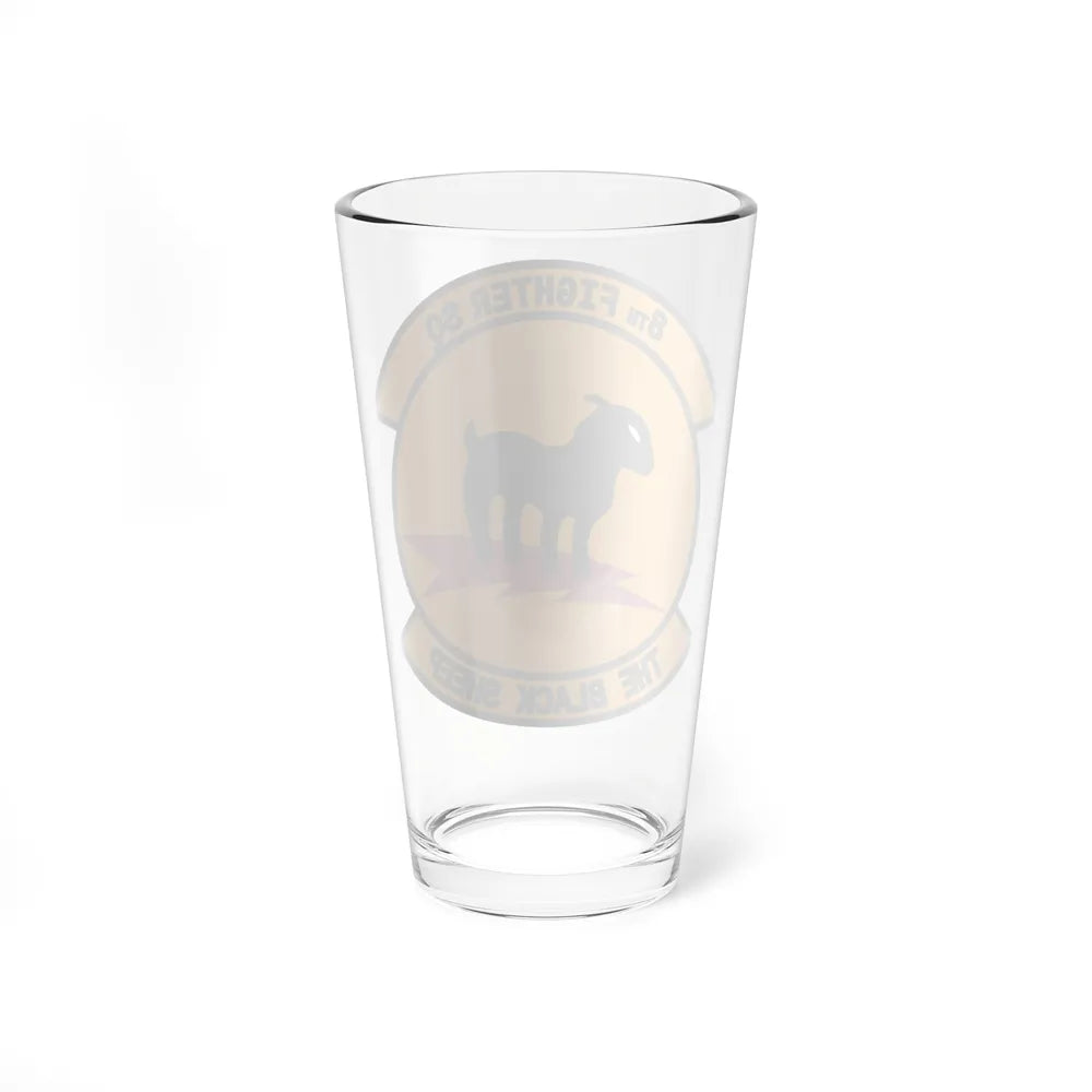 8th Fighter Squadron (U.S. Air Force) Pint Glass 16oz-Go Mug Yourself