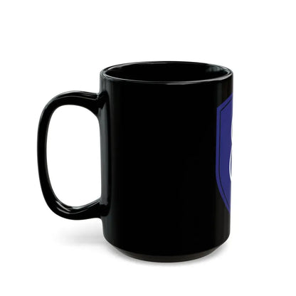8th Infantry Division patch (U.S. Army) Black Coffee Mug - Go Mug Yourself