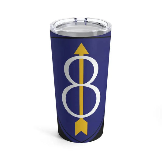 8th Infantry Division patch (U.S. Army) Tumbler 20oz 20oz - Go Mug Yourself