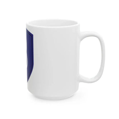 8th Infantry Division patch (U.S. Army) White Coffee Mug - Go Mug Yourself