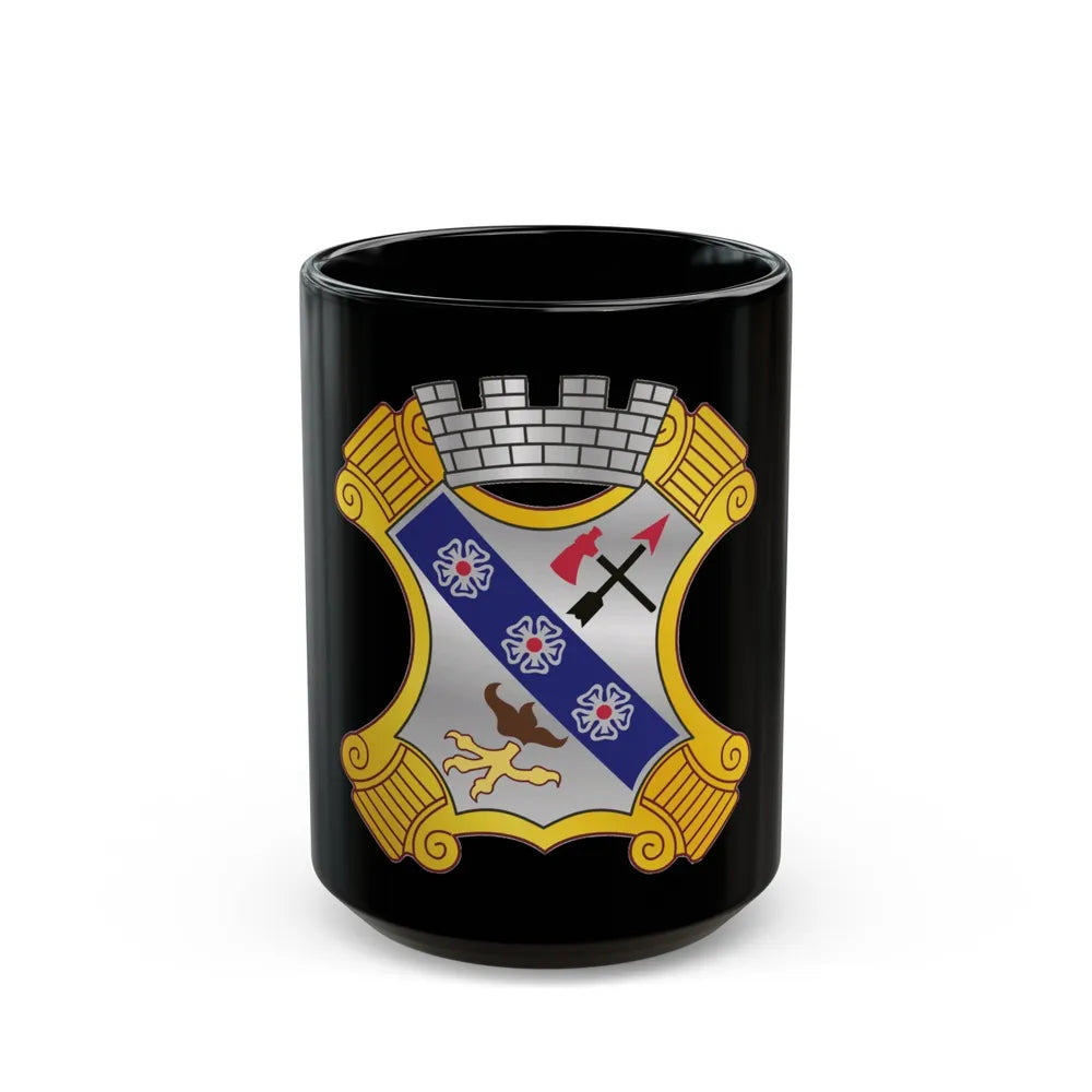 8th Infantry Regiment (U.S. Army) Black Coffee Mug-15oz-Go Mug Yourself