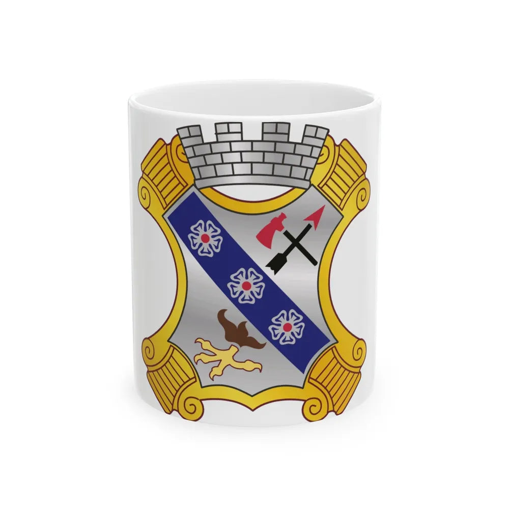 8th Infantry Regiment (U.S. Army) White Coffee Mug-11oz-Go Mug Yourself