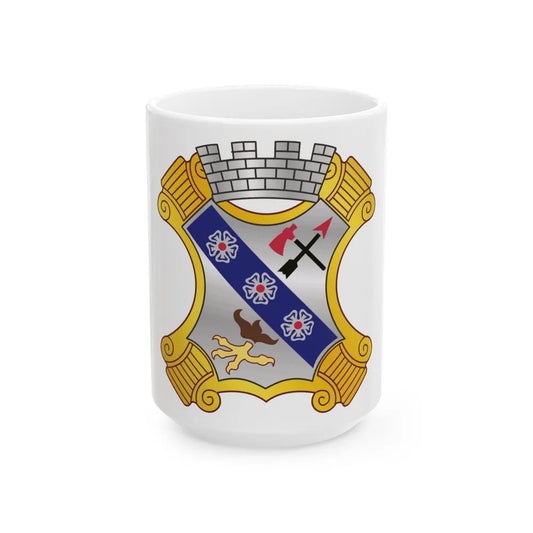 8th Infantry Regiment (U.S. Army) White Coffee Mug-15oz-Go Mug Yourself