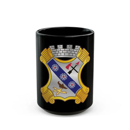 8th Infantry Regiment (U.S. Army) Black Coffee Mug 15oz - Go Mug Yourself