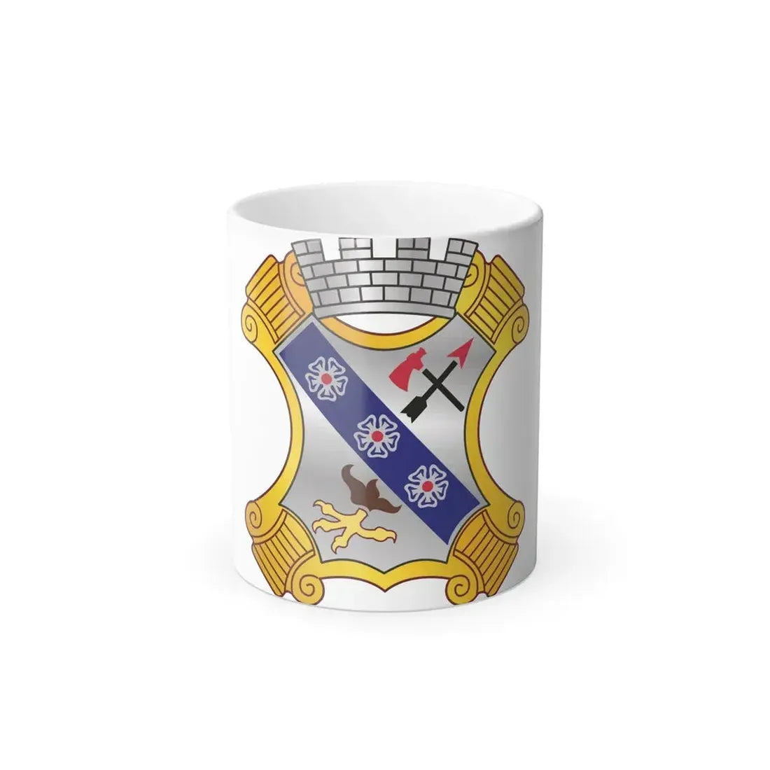 8th Infantry Regiment (U.S. Army) Color Changing Coffee Mug 11oz - Go Mug Yourself