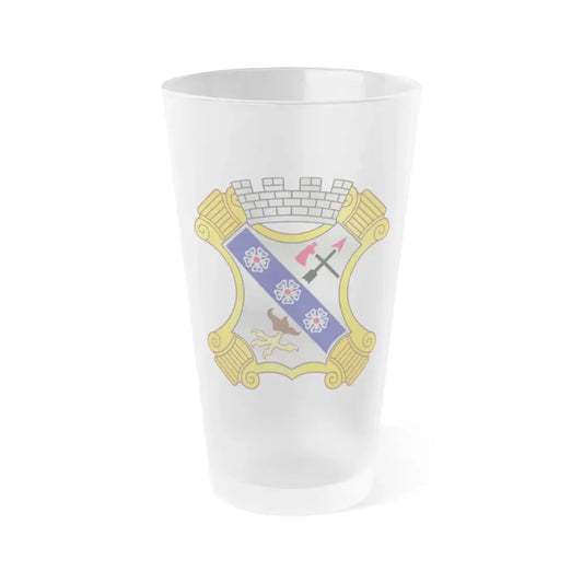 8th Infantry Regiment (U.S. Army) Frosted Pint Glass 16oz Default Title - Go Mug Yourself