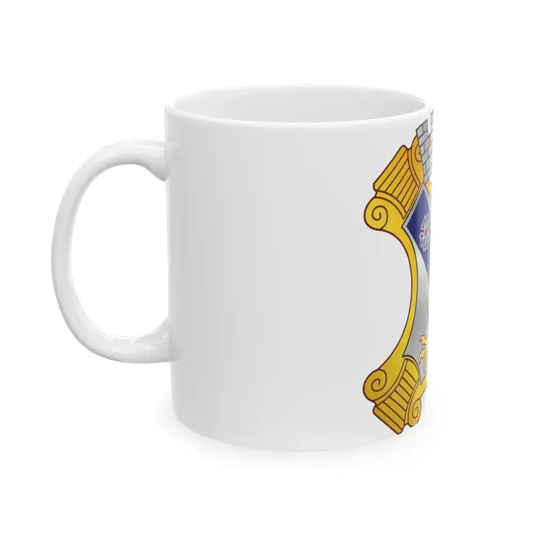 8th Infantry Regiment (U.S. Army) White Coffee Mug - Go Mug Yourself
