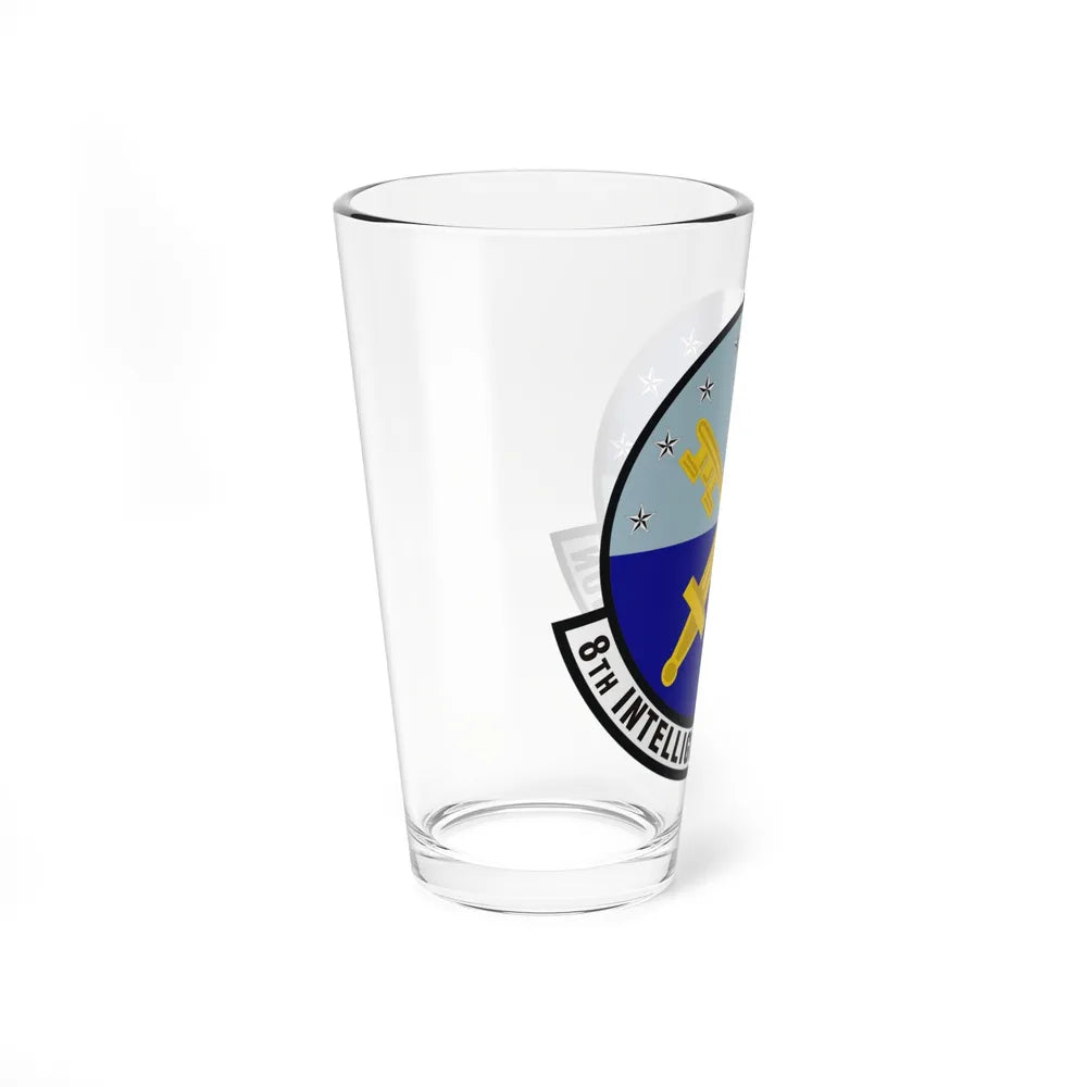 8th Intelligence Squadron (U.S. Air Force) Pint Glass 16oz-Go Mug Yourself