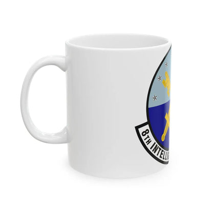 8th Intelligence Squadron (U.S. Air Force) White Coffee Mug-Go Mug Yourself