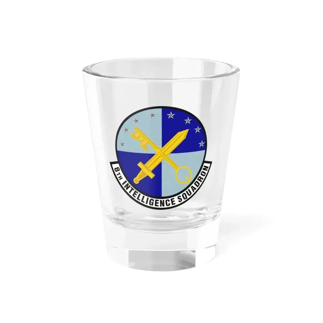 8th Intelligence Squadron (U.S. Air Force) Shot Glass 1.5oz 1.5oz - Go Mug Yourself