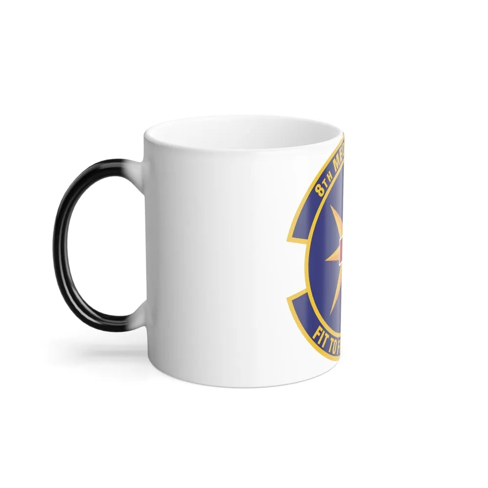 8th Medical Operations Squadron (U.S. Air Force) Color Changing Coffee Mug-Go Mug Yourself