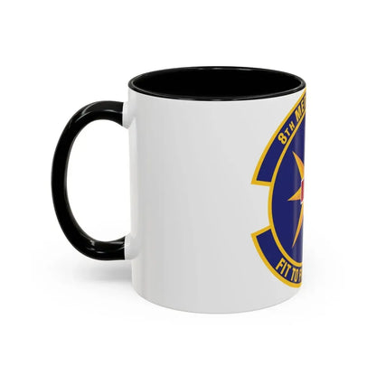 8th Medical Operations Squadron (U.S. Air Force) Accent Coffee Mug - Go Mug Yourself
