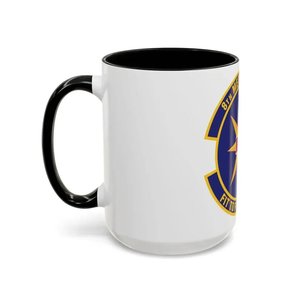 8th Medical Operations Squadron (U.S. Air Force) Accent Coffee Mug - Go Mug Yourself