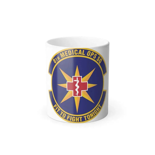 8th Medical Operations Squadron (U.S. Air Force) Color Changing Coffee Mug 11oz - Go Mug Yourself