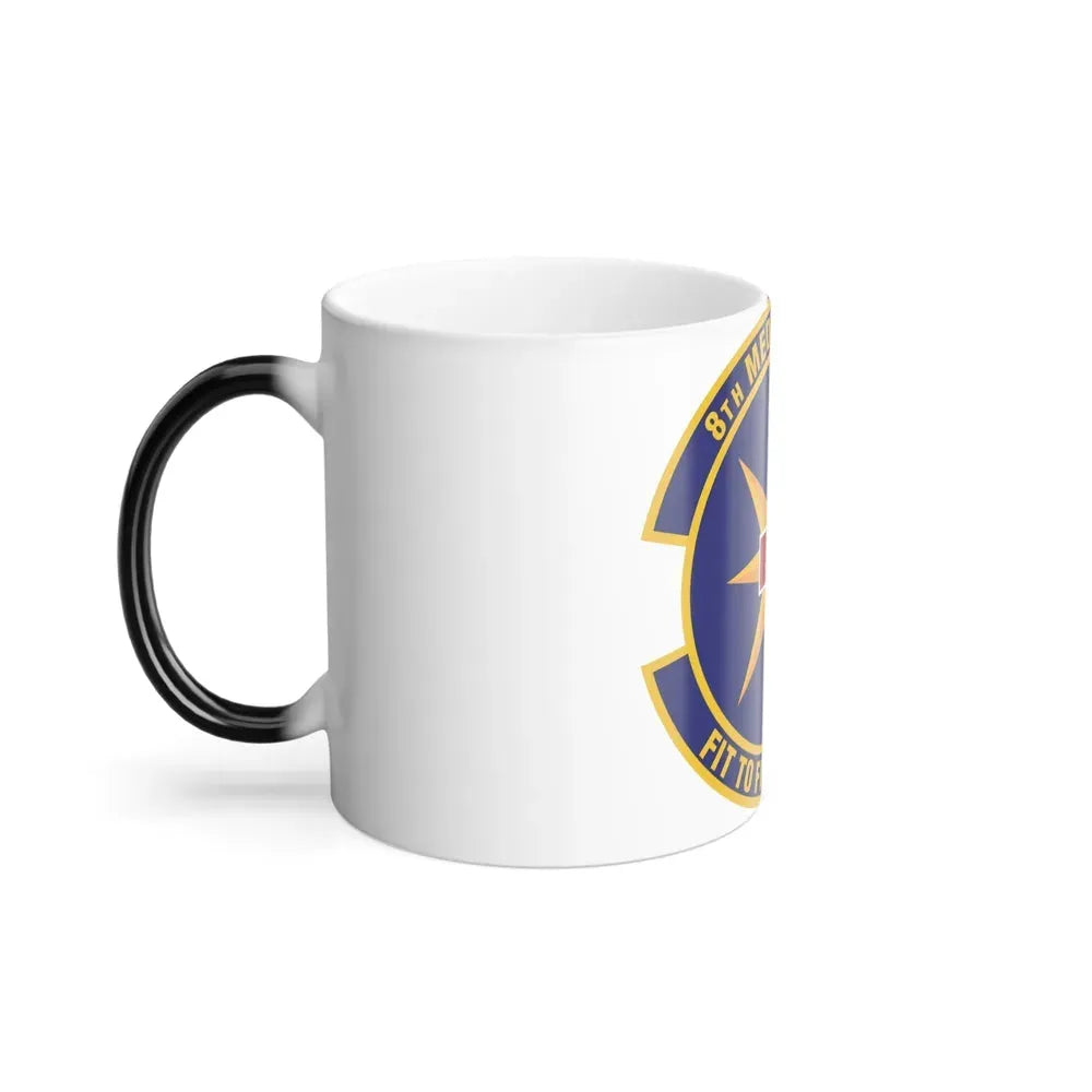 8th Medical Operations Squadron (U.S. Air Force) Color Changing Coffee Mug - Go Mug Yourself