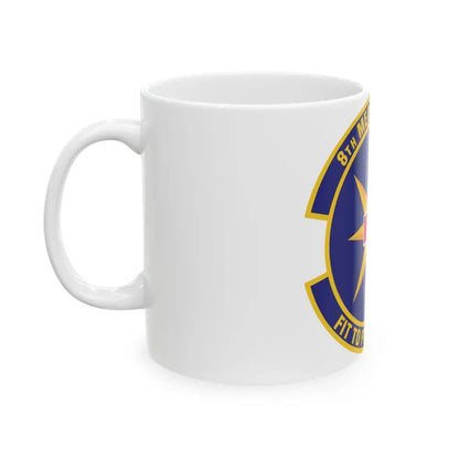 8th Medical Operations Squadron (U.S. Air Force) White Coffee Mug - Go Mug Yourself