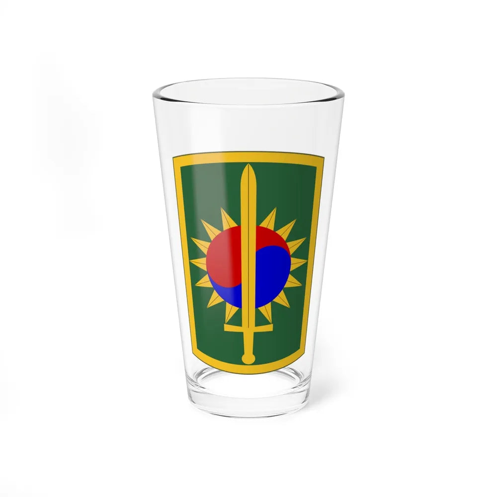 8th Military Police Brigade (U.S. Army) Pint Glass 16oz-16oz-Go Mug Yourself