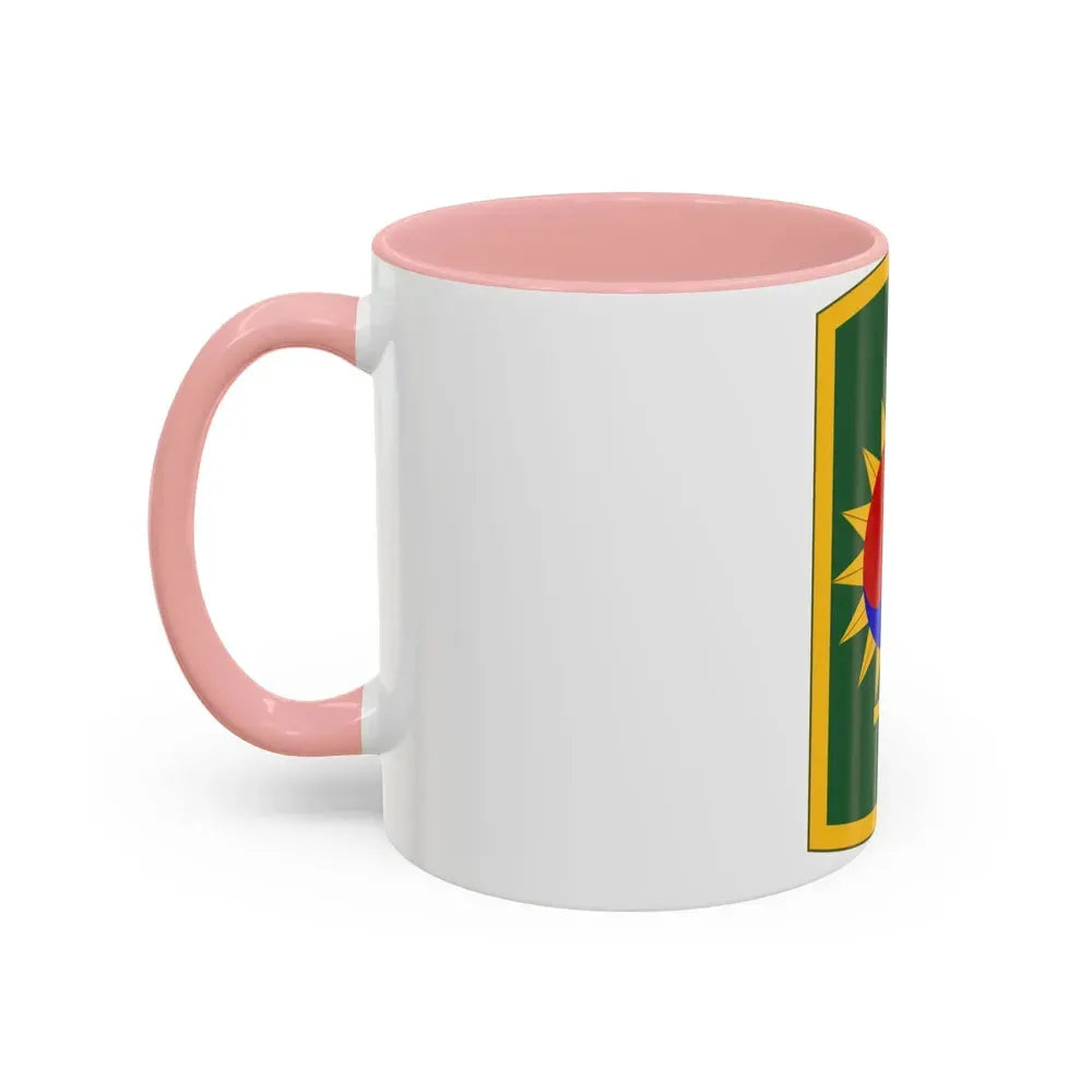 8th Military Police Brigade (U.S. Army) Accent Coffee Mug - Go Mug Yourself