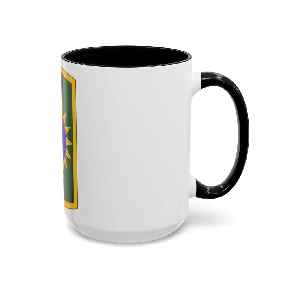 8th Military Police Brigade (U.S. Army) Accent Coffee Mug - Go Mug Yourself